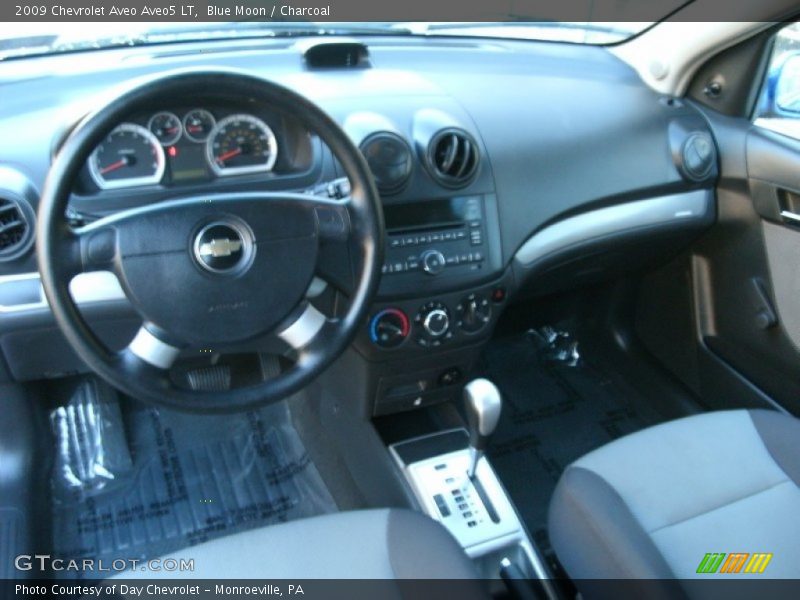 Blue Moon / Charcoal 2009 Chevrolet Aveo Aveo5 LT