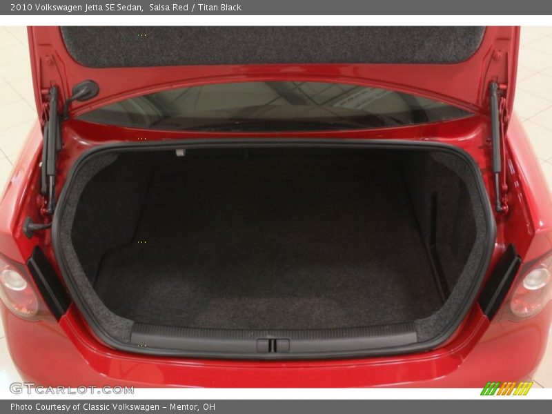 Salsa Red / Titan Black 2010 Volkswagen Jetta SE Sedan