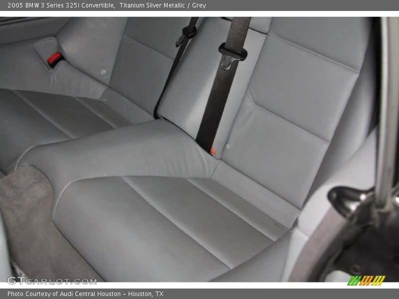 Titanium Silver Metallic / Grey 2005 BMW 3 Series 325i Convertible