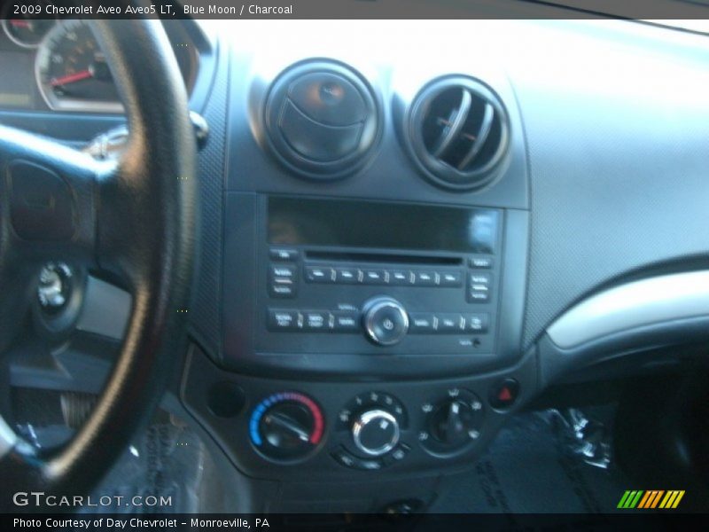 Blue Moon / Charcoal 2009 Chevrolet Aveo Aveo5 LT