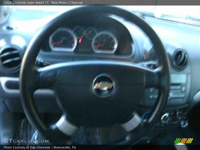 Blue Moon / Charcoal 2009 Chevrolet Aveo Aveo5 LT