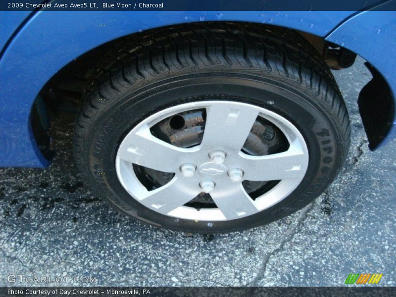 Blue Moon / Charcoal 2009 Chevrolet Aveo Aveo5 LT