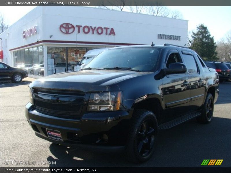 Black / Ebony 2008 Chevrolet Avalanche LTZ 4x4