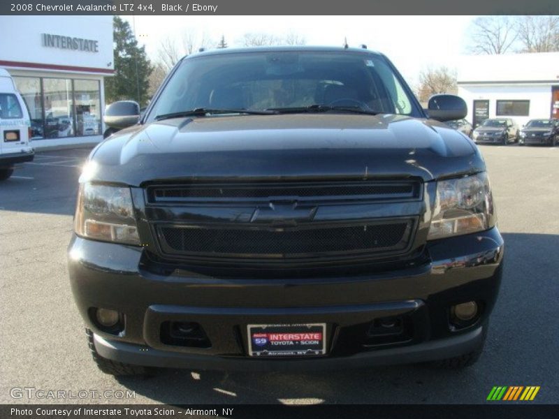 Black / Ebony 2008 Chevrolet Avalanche LTZ 4x4