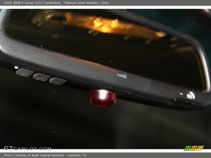 Titanium Silver Metallic / Grey 2005 BMW 3 Series 325i Convertible