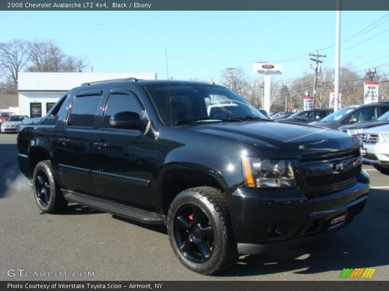 Black / Ebony 2008 Chevrolet Avalanche LTZ 4x4