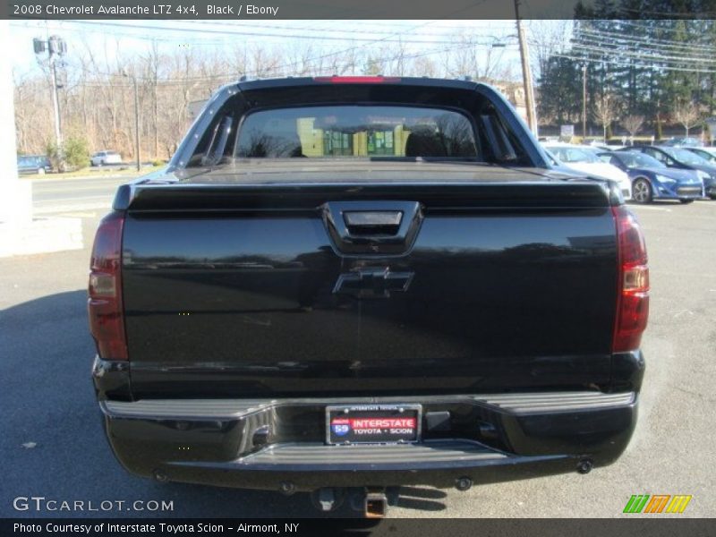 Black / Ebony 2008 Chevrolet Avalanche LTZ 4x4