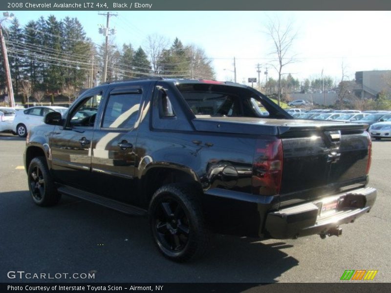 Black / Ebony 2008 Chevrolet Avalanche LTZ 4x4