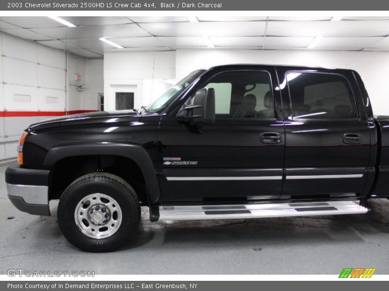 Black / Dark Charcoal 2003 Chevrolet Silverado 2500HD LS Crew Cab 4x4
