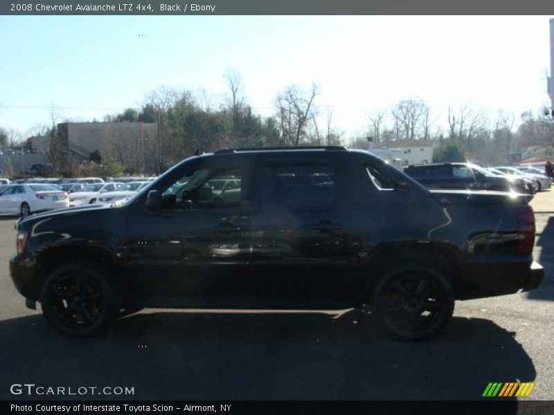 Black / Ebony 2008 Chevrolet Avalanche LTZ 4x4