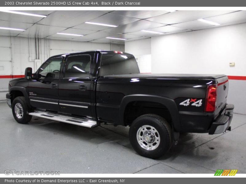 Black / Dark Charcoal 2003 Chevrolet Silverado 2500HD LS Crew Cab 4x4