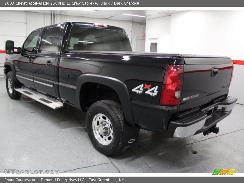 Black / Dark Charcoal 2003 Chevrolet Silverado 2500HD LS Crew Cab 4x4