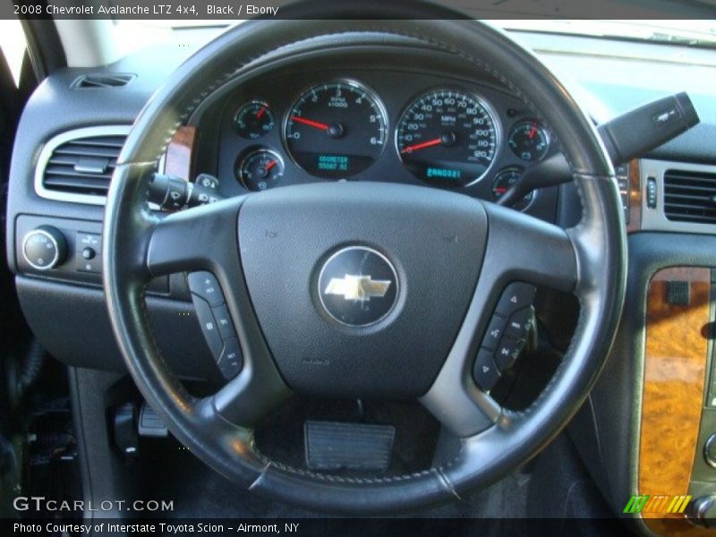 Black / Ebony 2008 Chevrolet Avalanche LTZ 4x4