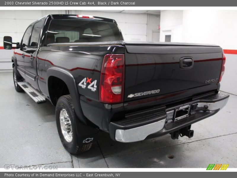 Black / Dark Charcoal 2003 Chevrolet Silverado 2500HD LS Crew Cab 4x4