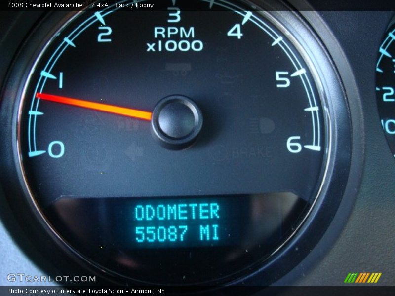 Black / Ebony 2008 Chevrolet Avalanche LTZ 4x4