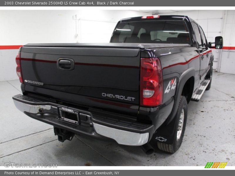 Black / Dark Charcoal 2003 Chevrolet Silverado 2500HD LS Crew Cab 4x4