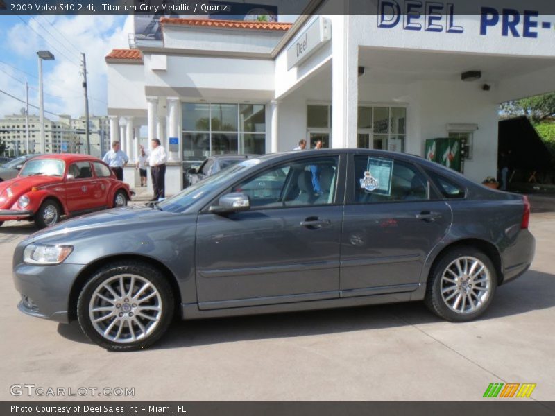 Titanium Grey Metallic / Quartz 2009 Volvo S40 2.4i