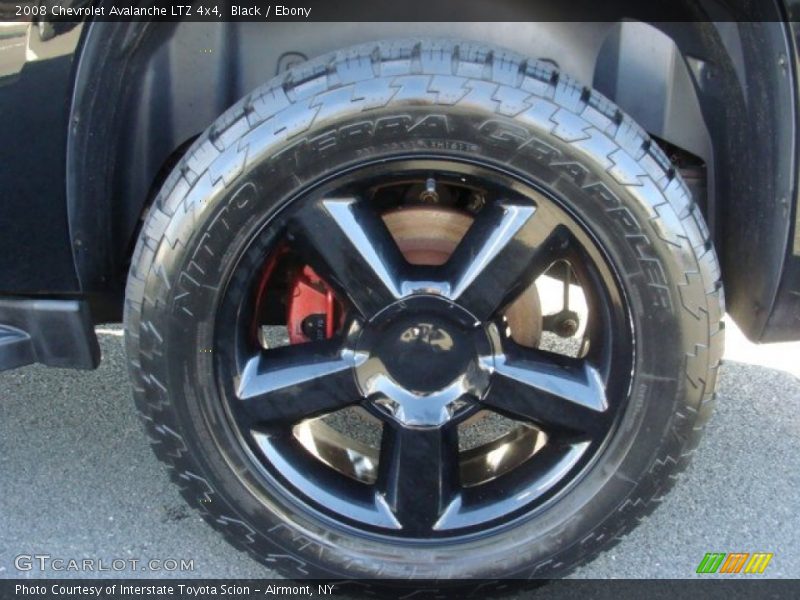 Black / Ebony 2008 Chevrolet Avalanche LTZ 4x4