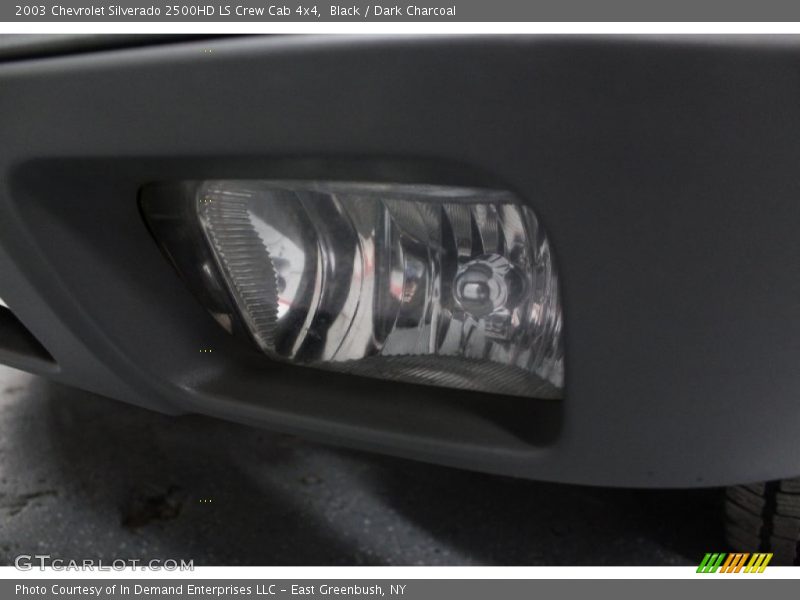 Black / Dark Charcoal 2003 Chevrolet Silverado 2500HD LS Crew Cab 4x4