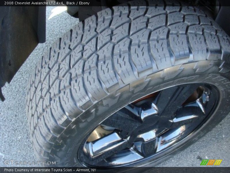 Black / Ebony 2008 Chevrolet Avalanche LTZ 4x4