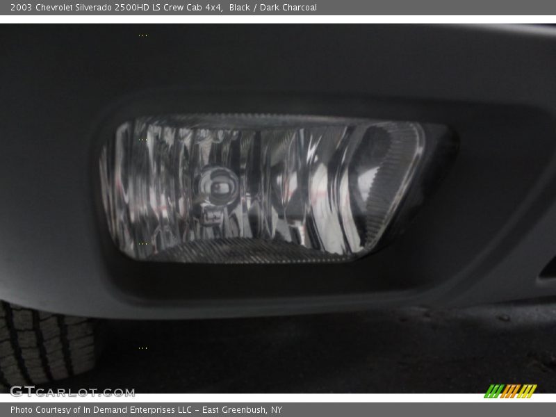 Black / Dark Charcoal 2003 Chevrolet Silverado 2500HD LS Crew Cab 4x4