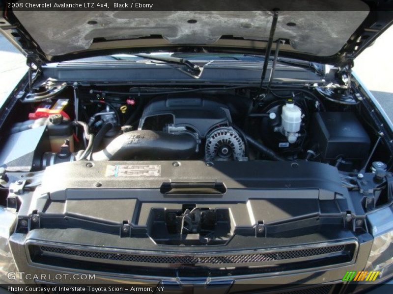Black / Ebony 2008 Chevrolet Avalanche LTZ 4x4
