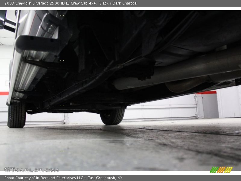 Black / Dark Charcoal 2003 Chevrolet Silverado 2500HD LS Crew Cab 4x4