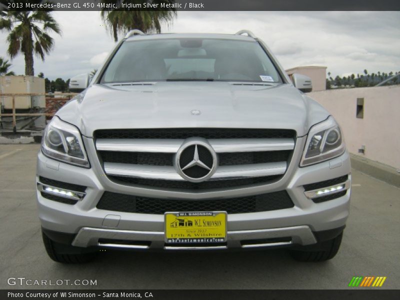 Iridium Silver Metallic / Black 2013 Mercedes-Benz GL 450 4Matic