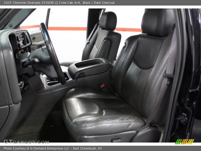 Black / Dark Charcoal 2003 Chevrolet Silverado 2500HD LS Crew Cab 4x4