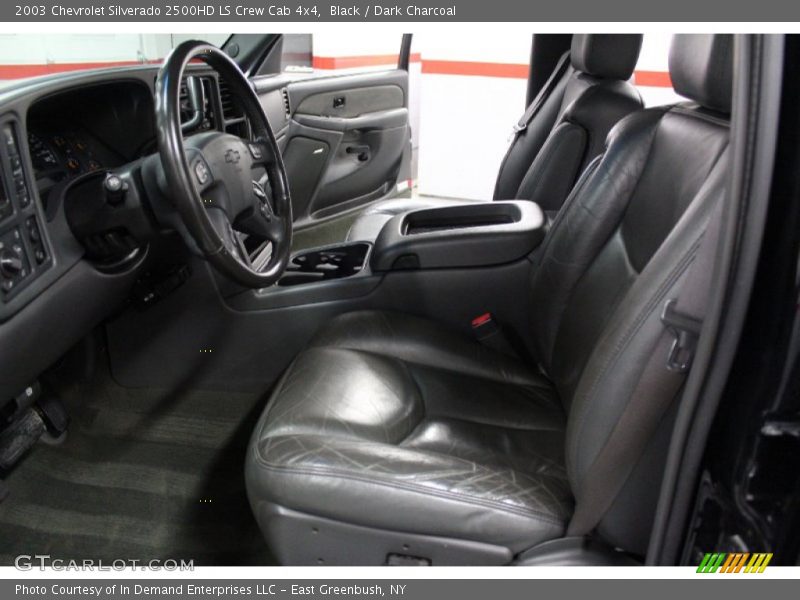 Black / Dark Charcoal 2003 Chevrolet Silverado 2500HD LS Crew Cab 4x4