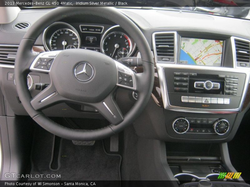 Iridium Silver Metallic / Black 2013 Mercedes-Benz GL 450 4Matic