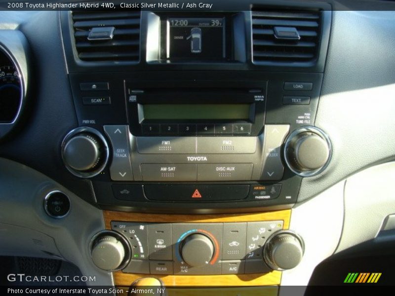 Classic Silver Metallic / Ash Gray 2008 Toyota Highlander Hybrid 4WD