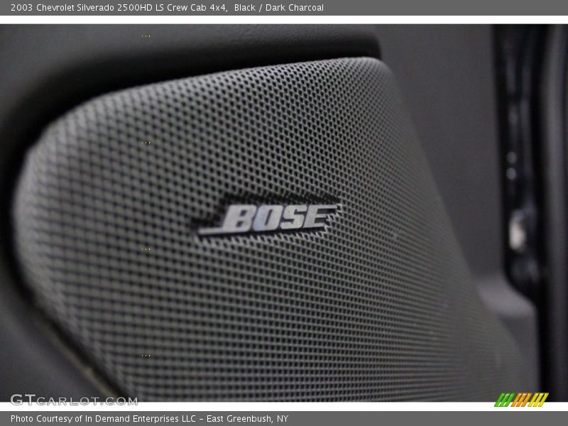 Black / Dark Charcoal 2003 Chevrolet Silverado 2500HD LS Crew Cab 4x4