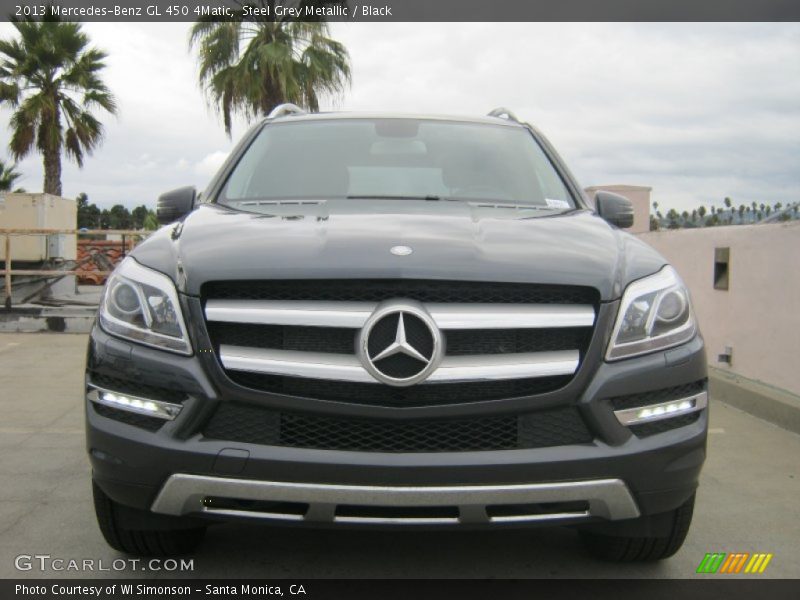 Steel Grey Metallic / Black 2013 Mercedes-Benz GL 450 4Matic