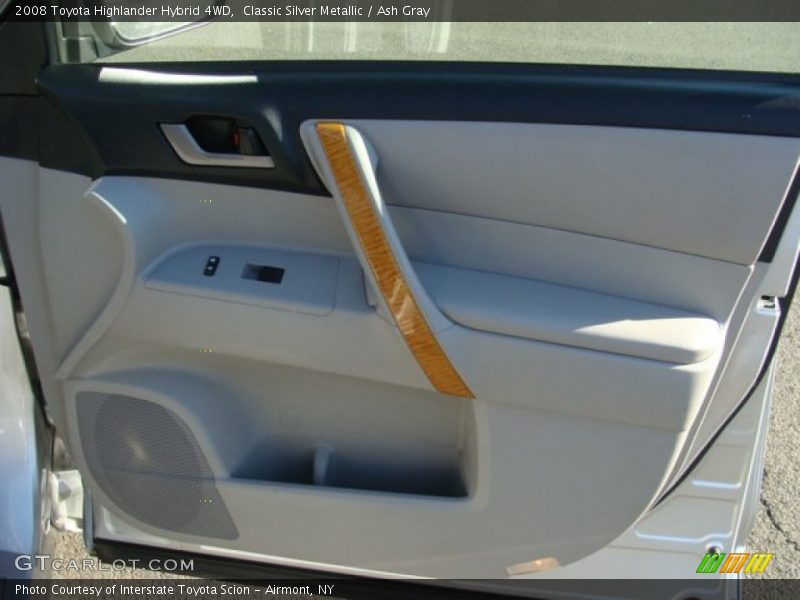 Classic Silver Metallic / Ash Gray 2008 Toyota Highlander Hybrid 4WD