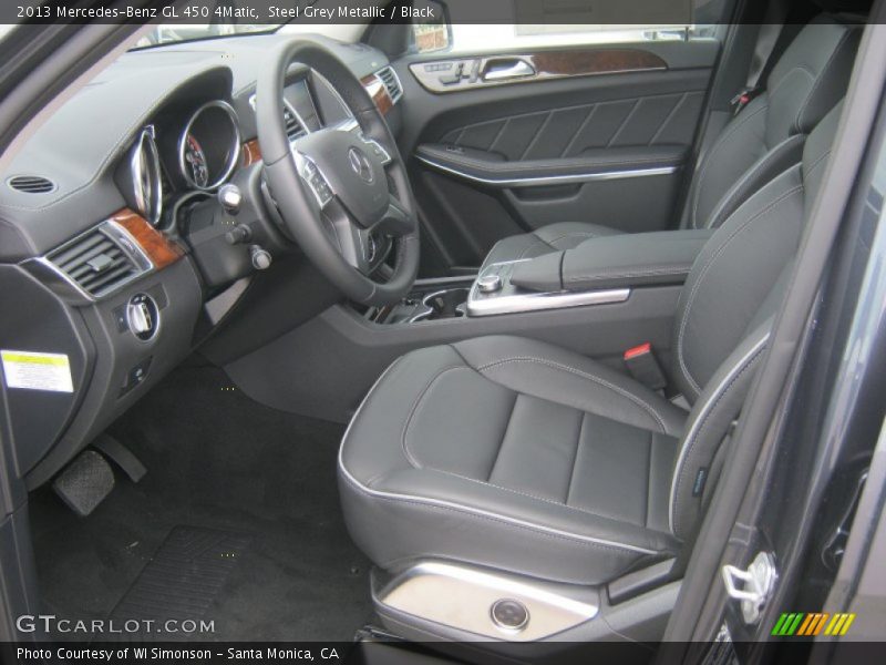 Steel Grey Metallic / Black 2013 Mercedes-Benz GL 450 4Matic