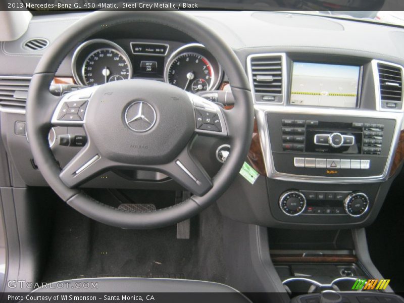 Steel Grey Metallic / Black 2013 Mercedes-Benz GL 450 4Matic