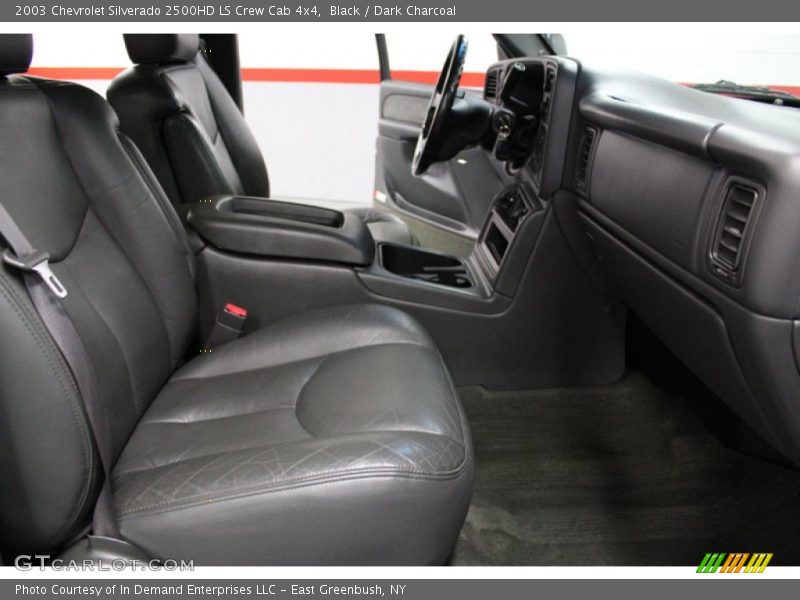 Black / Dark Charcoal 2003 Chevrolet Silverado 2500HD LS Crew Cab 4x4