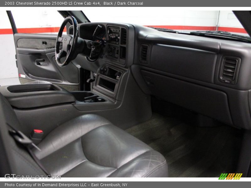 Black / Dark Charcoal 2003 Chevrolet Silverado 2500HD LS Crew Cab 4x4