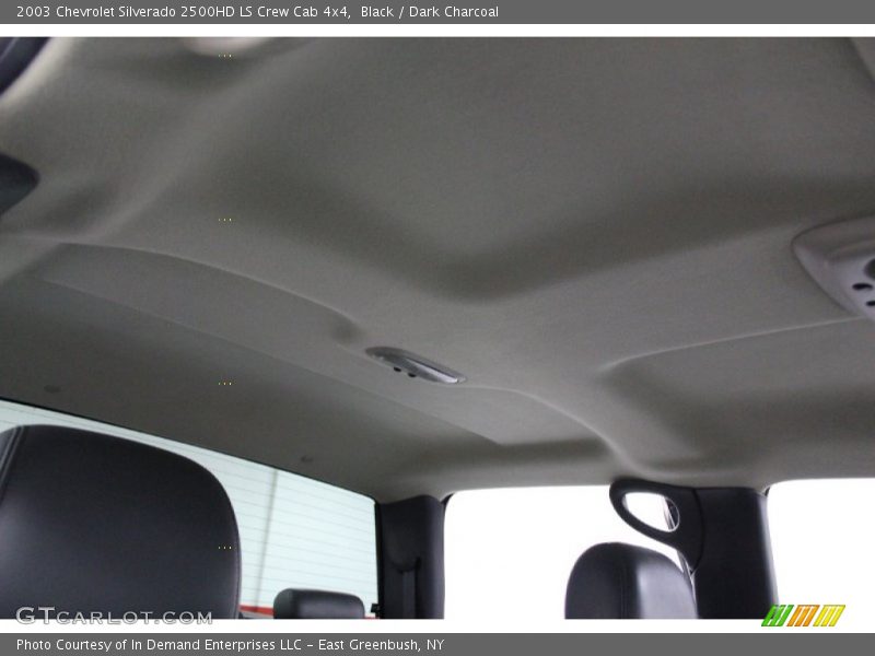 Black / Dark Charcoal 2003 Chevrolet Silverado 2500HD LS Crew Cab 4x4