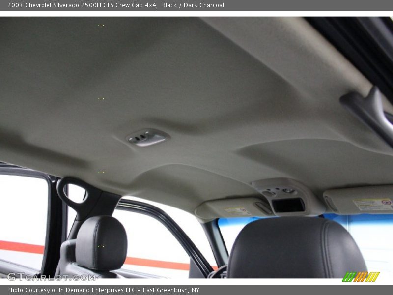 Black / Dark Charcoal 2003 Chevrolet Silverado 2500HD LS Crew Cab 4x4