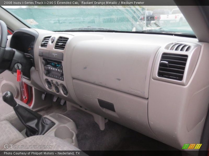 Dashboard of 2008 i-Series Truck i-290 S Extended Cab