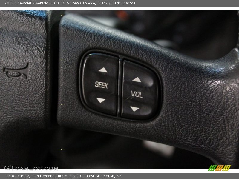 Black / Dark Charcoal 2003 Chevrolet Silverado 2500HD LS Crew Cab 4x4