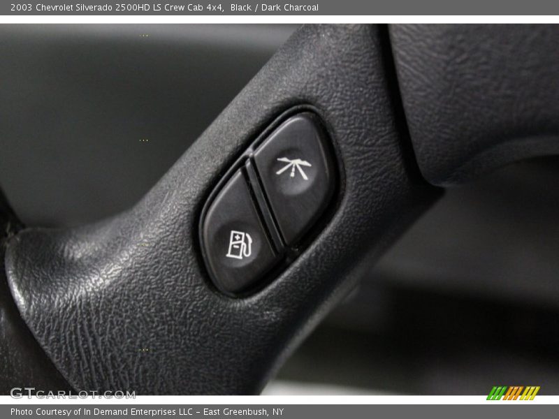 Black / Dark Charcoal 2003 Chevrolet Silverado 2500HD LS Crew Cab 4x4