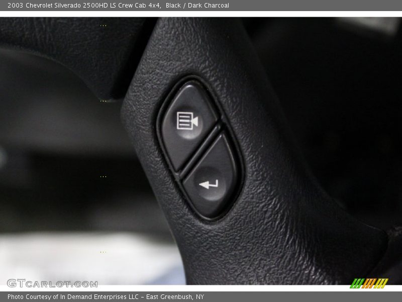 Black / Dark Charcoal 2003 Chevrolet Silverado 2500HD LS Crew Cab 4x4