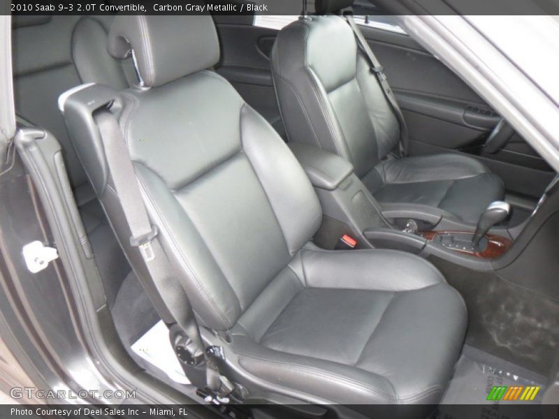 Front Seat of 2010 9-3 2.0T Convertible