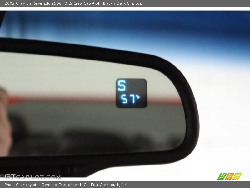 Black / Dark Charcoal 2003 Chevrolet Silverado 2500HD LS Crew Cab 4x4