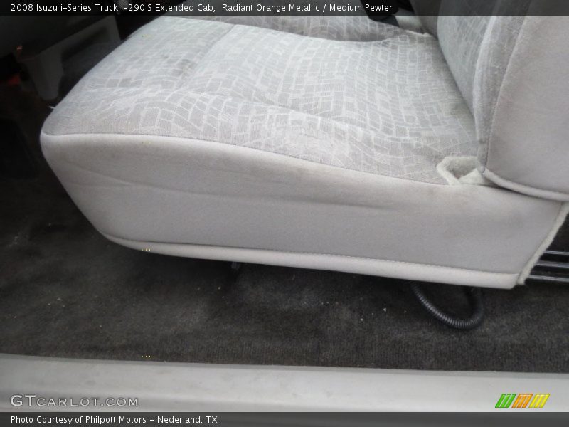 Radiant Orange Metallic / Medium Pewter 2008 Isuzu i-Series Truck i-290 S Extended Cab