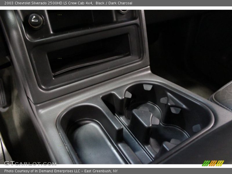 Black / Dark Charcoal 2003 Chevrolet Silverado 2500HD LS Crew Cab 4x4