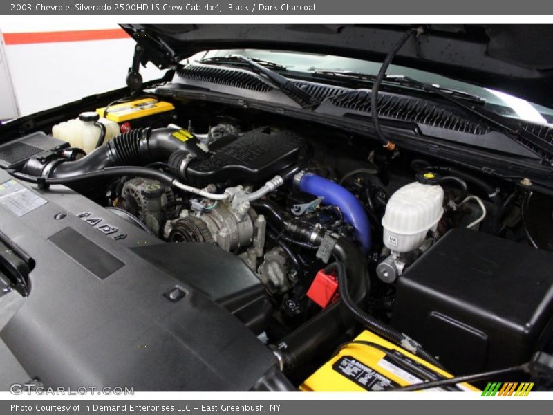 Black / Dark Charcoal 2003 Chevrolet Silverado 2500HD LS Crew Cab 4x4